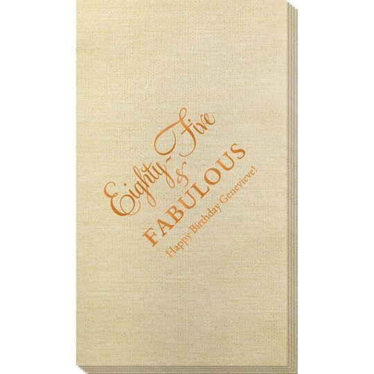 Eighty-Five & Fabulous Bamboo Luxe Guest Towels